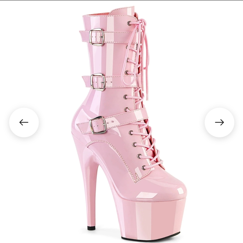 SOLD [Like New] Pleaser Adore 1043 Ankle Boots